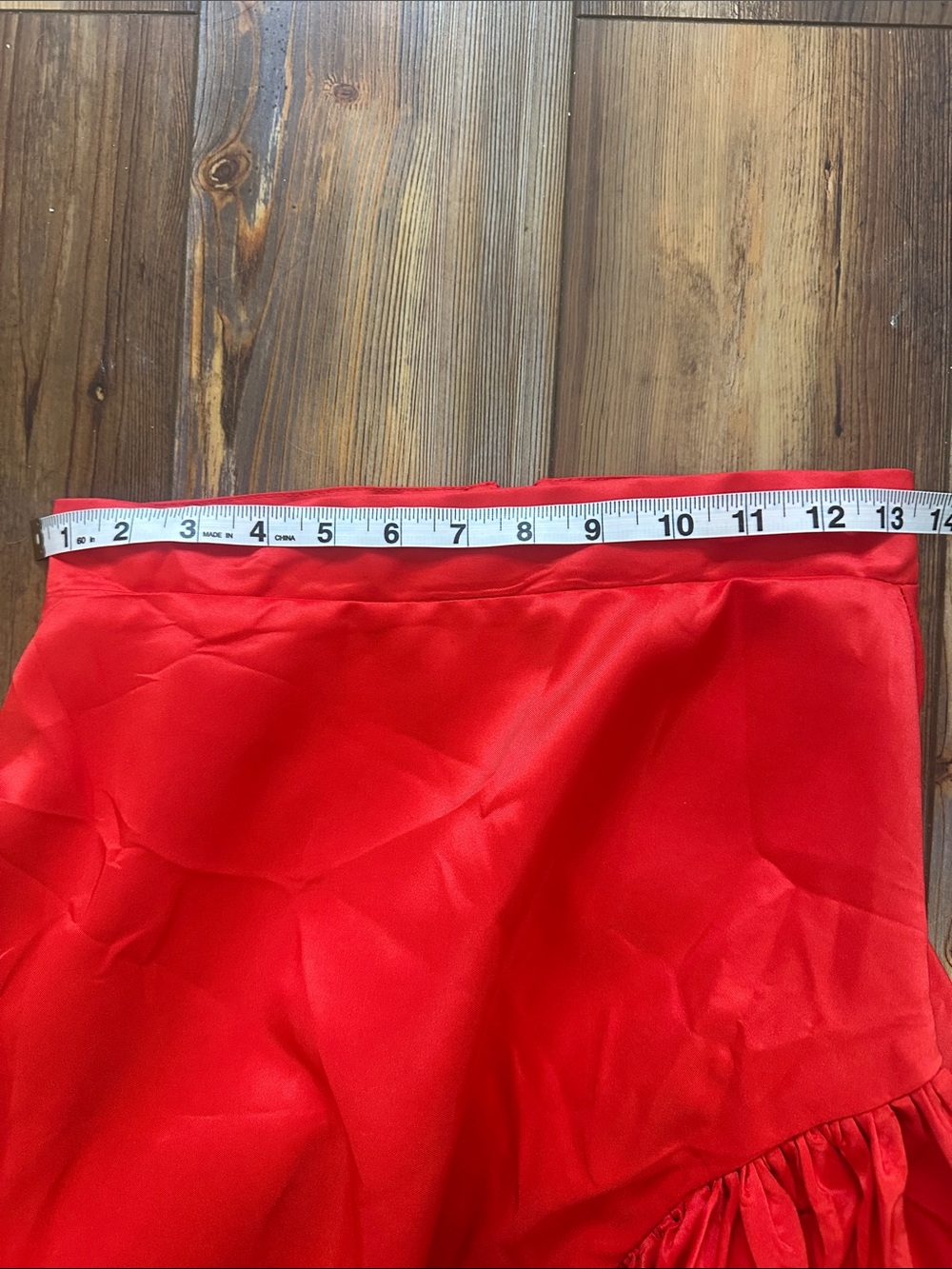 NWT Silk HightRise Olive Textured -Maxi Skirt /Gathered panel Sz Small - Picture 16 of 16